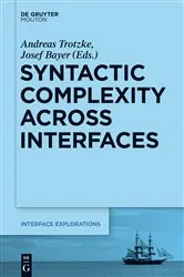 Book cover of Syntactic Complexity across Interfaces by Unknown