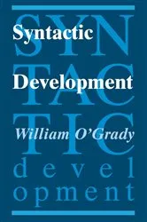 Book cover of Syntactic Development by William O'Grady