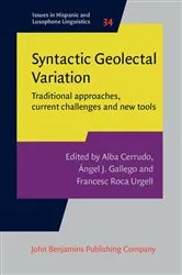 Book cover of Syntactic Geolectal Variation by Alba Cerrudo
