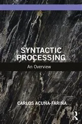 Book cover of Syntactic Processing by Unknown