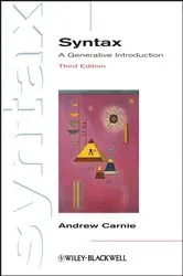 Book cover of Syntax (3rd ed.) by Andrew Carnie