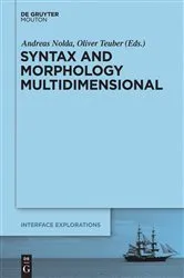 Book cover of Syntax and Morphology Multidimensional by Andreas Nolda
