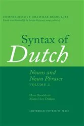Book cover of Syntax of Dutch by Unknown