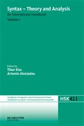 Book cover of Syntax - Theory and Analysis. Volume 1 by Unknown