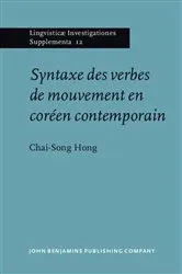 Book cover of Syntaxe des verbes de mouvement en coréen contemporain by Chai-Song Hong