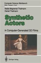 Book cover of Synthetic Actors by Nadia Magnenat Thalmann