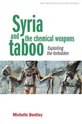 Book cover of Syria and the chemical weapons taboo by Unknown