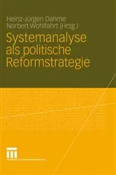 Book cover of Systemanalyse als politische Reformstrategie by Unknown