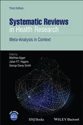 Book cover of Systematic Reviews in Health Research (3rd ed.) by Matthias Egger