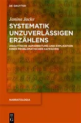 Book cover of Systematik unzuverlässigen Erzählens by Janina Jacke