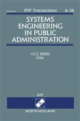 Book cover of Systems Engineering in Public Administration by H.E.G. Bonin