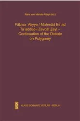Book cover of Ta'addüd-i Zevcat Zeyl - Continuation of the Debate on Polygamy. by Fatima Aliyye