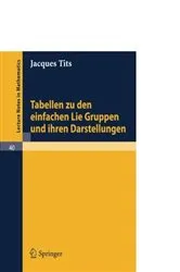 Book cover of Tabellen zu den einfachen Lie Gruppen und ihren Darstellungen by Unknown