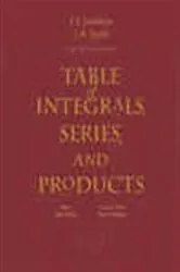 Book cover of Table of Integrals, Series, and Products (6th ed.) by Daniel Zwillinger