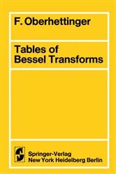 Book cover of Tables of Bessel Transforms by F. Oberhettinger