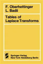Book cover of Tables of Laplace Transforms by F. Oberhettinger