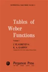 Book cover of Tables of Weber Functions by I. Ye. Kireyeva
