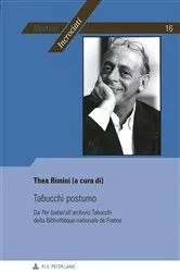 Book cover of Tabucchi postumo by Claudio Gigante