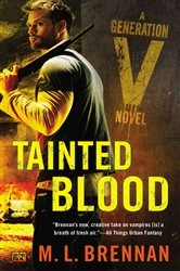 Book cover of Tainted Blood by M.L. Brennan