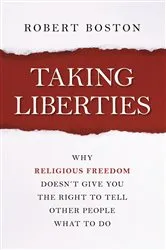 Book cover of Taking Liberties by Robert Boston