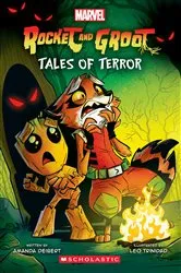 Book cover of Tales of Terror: A Graphix Book (Marvel's Rocket and Groot) by Amanda Deibert