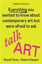 Book cover of Talk Art by Russell Tovey
