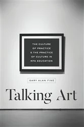 Book cover of Talking Art by Gary Alan Fine