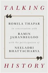 Book cover of Talking History by Romila Thapar