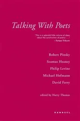 Book cover of Talking with Poets by Harry Thomas