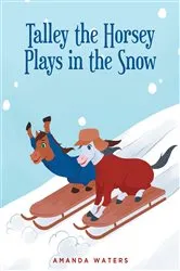 Book cover of Talley the Horsey Plays in the Snow by Amanda Waters