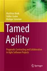 Book cover of Tamed Agility by Matthias Book