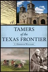 Book cover of Tamers of the Texas Frontier by Unknown