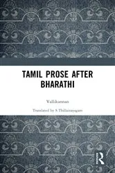 Book cover of Tamil Prose after Bharathi by Vallikannan