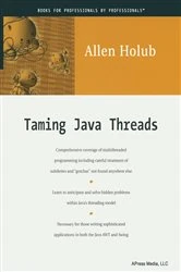 Book cover of Taming Java Threads by Allen Holub