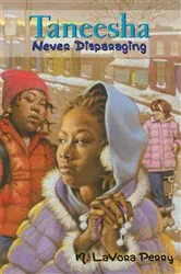 Book cover of Taneesha Never Disparaging by M. LaVora Perry