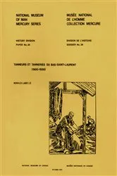 Book cover of Tanneurs et tanneries du Bas-Saint-Laurent (1900-1930) by Ronald Labelle