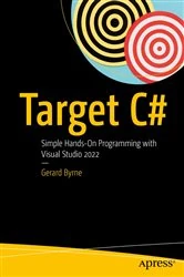 Book cover of Target C# by Gerard Byrne