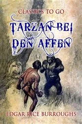 Book cover of Tarzan bei den Affen by Edgar Rice Burroughs