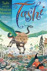 Book cover of Tashi and the Mixed-up Monster by Anna Fienberg
