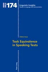 Book cover of Task Equivalence in Speaking Tests by Unknown