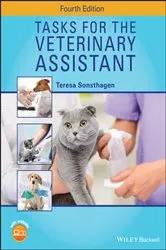Book cover of Tasks for the Veterinary Assistant (4th ed.) by Teresa Sonsthagen