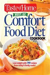 Book cover of Taste of Home Best of Comfort Food Diet Cookbook by Taste Of Home