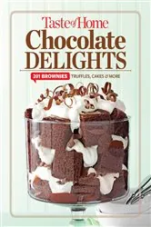 Book cover of Taste of Home Chocolate Delights by Editors at Taste of Home