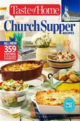Book cover of Taste of Home Church Supper Recipes by Editors at Taste of Home