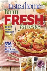 Book cover of Taste of Home Farm Fresh Favorites by Taste Of Home