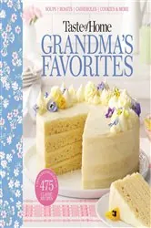 Book cover of Taste of Home Grandma's Favorites by Taste of Home
