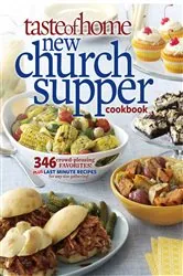 Book cover of Taste of Home New Church Supper Cookbook by Taste Of Home