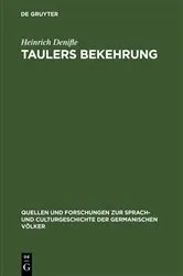 Book cover of Taulers Bekehrung by Heinrich Denifle
