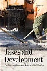 Book cover of Taxes and Development by Conor M. Savoy
