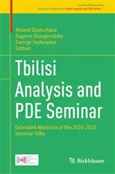 Book cover of Tbilisi Analysis and PDE Seminar by Unknown